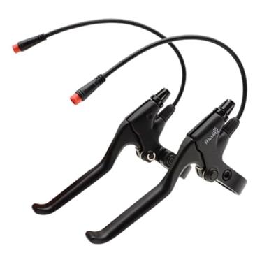 Imagem de Baoblaze Conjunto de 2 Manetes de Freio para Bicicleta em Liga de Alumínio, Profissionais, Impermeáveis, Ergonômicas, Peças de Reposição Resistentes e