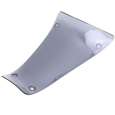 Imagem de aqxreight Tampa da Bateria da Motocicleta Substituição do Protetor Caixa Central Em PVC à Prova de Choque para GTS 150 250 300 GTV 300 HPE Smoky Gray Confirme As Dimensões T Tampa Bateria (Cinza