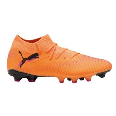 Imagem de Puma Chuteira masculina Future 8 Match firme, artificial Ground Soccer, Heat Fire/preto/Ravish, 41