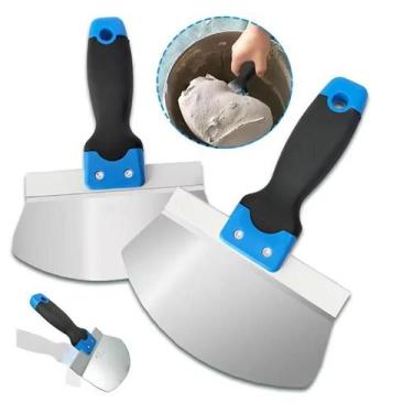 Imagem de Espátula De Aço Inoxidável Para Pintura, Faca De Massa Para Trabalhado