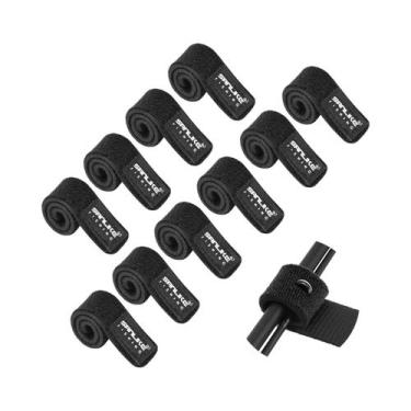 Imagem de Cinto Para Vara De Pesca Preto Azul Vermelho 15cm SANLIKE Neoprene 10 