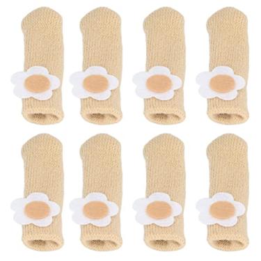 Imagem de Acouto Protetores de Perna de Cadeira 25 Peças Capa de Perna de Móveis Capa de pé Protetor de Chão Dupla Camada de Malha Conjunto de Almofadas de Móveis