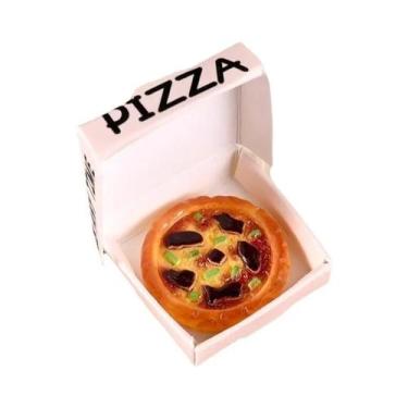 Imagem de 10 Peças De Pizza Miniatura Para Casa De Bonecas, Brinquedo De Comida,