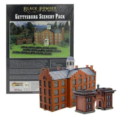 Imagem de Wargames Delivered Black Powder War - Epic Battles American Civil War Gettysburg Scenery Set Revolutionary War Tabletop Toy Soldiers for Miniature Wargaming, & War Scenery Miniatures by Warlord Game