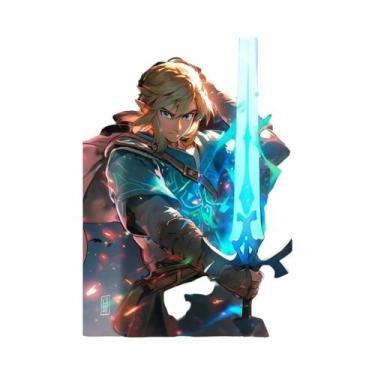 Imagem de Pôster De Tela De the Legend of Zelda, Arte Moderna Para Quarto, Sala 
