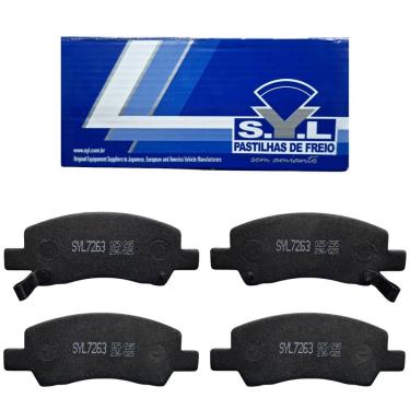 Imagem de Jogo de Pastilhas de Freio Dianteira Syl7263 P/ HB20 1.0 2020 em diante