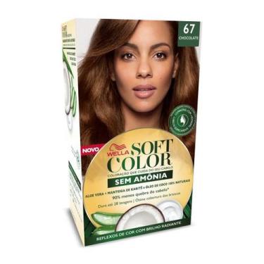 Imagem de Tinta de Cabelo Soft Color Chocolate 67 - WELLA