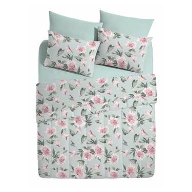 Imagem de Camesa Jogo de Cama Super Cotton 120 fios 100% algodão Select 4 peças Casal Amarylis 100% Algodão