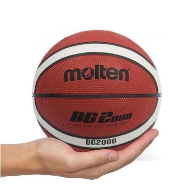 Imagem de Bola de Basquete Molten Mini BG2000 Basketball Rubber Cover Infantil T3-Unissex