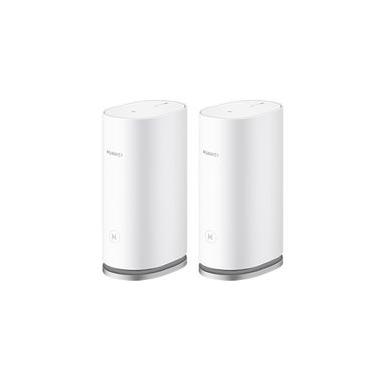 Imagem de Roteador HUAWEI WiFi Mesh 3, Wi-Fi 6 com Até 3000Mbps, Controle Parental, Conexão Um Toque, Branco, 2 Unidades
