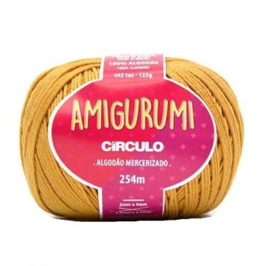 Imagem de LINHA AMIGURUMI 125G COR 7030 MOSTARDA - Círculo