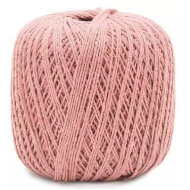 Imagem de Linha EuroRoma Passione Nº3 150G Cor 510 Rosa Bebê - Fio de Algodão - 