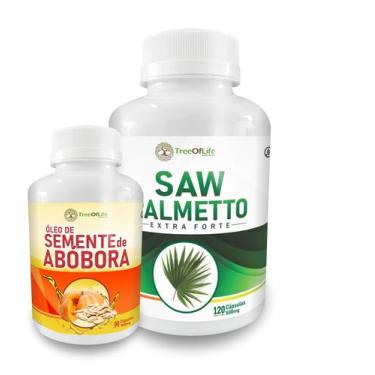 Imagem de Óleo Semente de Abóbora 1000mg 60 Cáps + Saw 500mg 120 Cáps - Tree of 