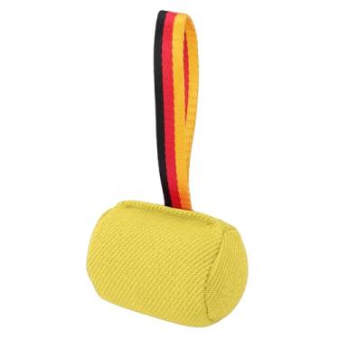 Imagem de Zerodis Brinquedo de Rebocador para Treinamento de Cães, Corda à Prova de Brinquedo Interativo para Brincar de Rebocador, Almofada para Mordida de Cachorro Com Alça Antiderrapante para Cães Médios e