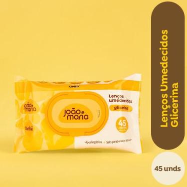 Imagem de Lenço Umedecido com Fragrância João e Maria 45 Unidades - Cimed