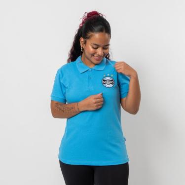 Imagem de Camiseta Polo Feminina Grêmio Tradicional-Feminino