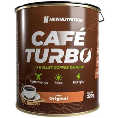 Imagem de Café Turbo Original Suplemento Alimentar em Pó 220g Pré Treino - Energia, Foco e Disposição!-Unissex