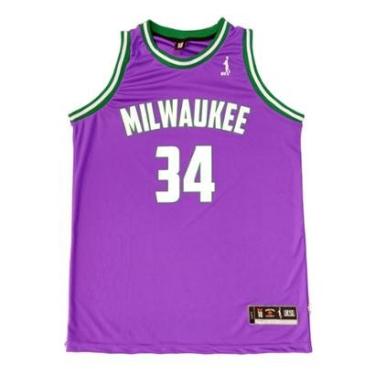 Imagem de Regata Basquete Masculina M10 Slam Milwaukee-Masculino