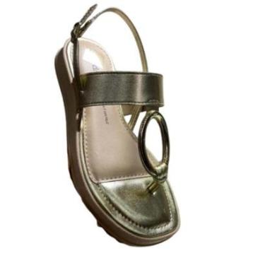 Imagem de Sandalia Dakota Champagne Feminino Original DB121-Feminino