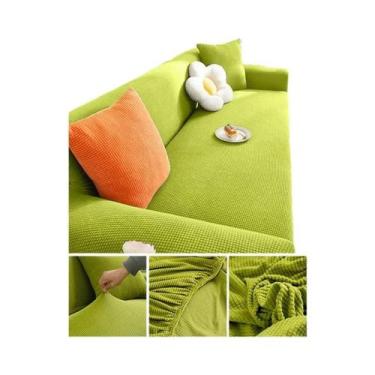 Imagem de Capa De Sofá Jacquard Elástica Para Sofás De 1, 2, 3 E 4 Lugares, Capa