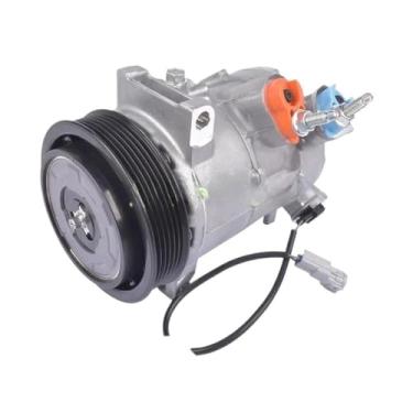 Imagem de ZZXXYY Bomba de resfriamento de compressor elétrico CA 12V com embreagem compatível com Jeep Compass, Patriot 2008-2017 | Kit de compressor A/C para reparo de resfriamento fraco reposição OE 447150