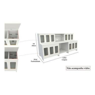 Imagem de Expositor Ração 12 Divisões + Mesa Balança (pet Box Loja) - VETORIAL M