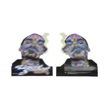 Imagem de Saco Holográfico Com Fecho Zip Reutilizável Mylar Multiuso Para Armaze