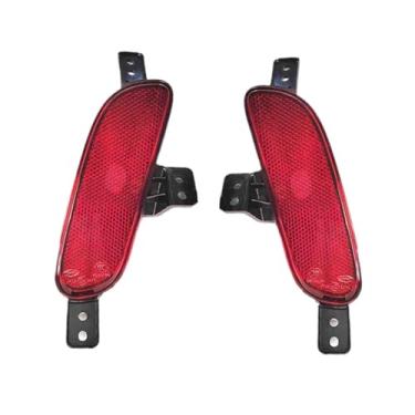 Imagem de FLJOYOEU Farol de neblina do para-choque traseiro, farol de neblina, luz de freio, luz de neblina traseira, compatível com SAIC MG 6 2017 2018 2019 (1 par)