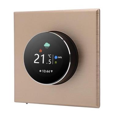 Imagem de WALFRONT Termostato WiFi Inteligente, Controlador de Temperatura Digital Com Display Colorido para de Aquecimento de Piso de água, Compatível Com Tuya