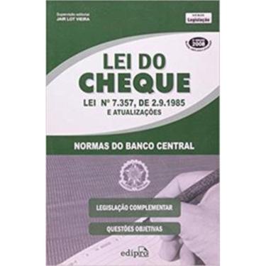 Imagem de Lei do cheque - Lei nº 7.357/1985