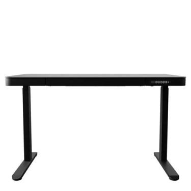 Imagem de Mesa com Regulagem de Altura Elétrica Musa Preta - Elements, Bivolt