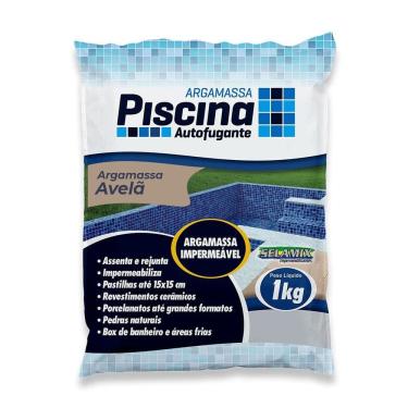 Imagem de Argamassa Piscina Aut. Impermeável  Cor Avela