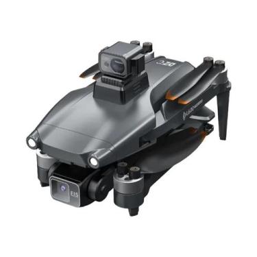 Imagem de Drone GPS 8K L600 pro MAX Com Gimbal De 3 Eixos, Câmera Dupla HD, Evit