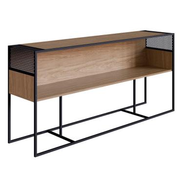 Imagem de Aparador Com Nicho New Hanover E Preto 160 Cm - D'rossi