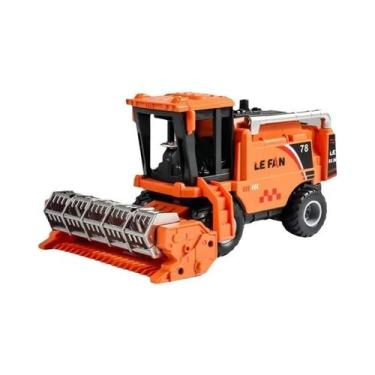 Imagem de Brinquedo Infantil De Fazenda: Trator, Caminhão Basculante, Colheitade