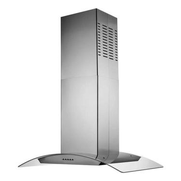 Imagem de Coifa De Ilha 90cm Inox Com Vidro Gourmet 220v - Cadence