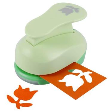Imagem de Furador de papel em forma de tulipa Craft Hole Punch UCEC 2"