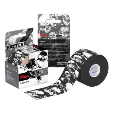 Imagem de Bandagem Elástica Adesiva Tmax Pop 5cm x 5m - Caveira