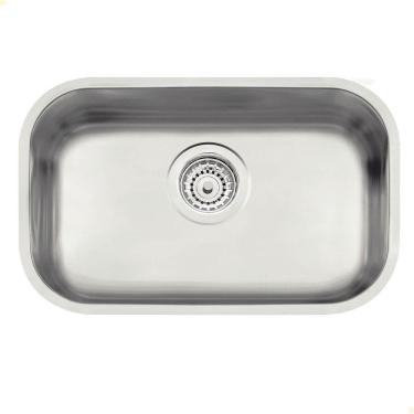 Imagem de Cuba Tramontina Lavínia 47 Bl Prime Em Aço Inox Acetinado 47x30 Cm Com Válvula 94022102