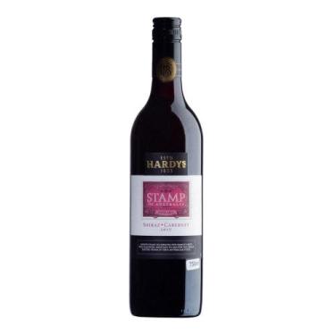 Imagem de Vinho Hardys Thomas Hardy &amp Sons Stamp Shiraz/Cabernet 750ml, Meio 