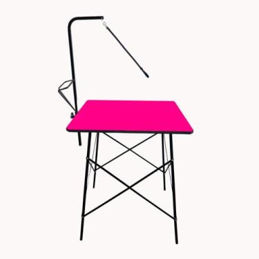 Imagem de Mesa De Tosa Profissional Rosa de Fabrica - Bravura Pet