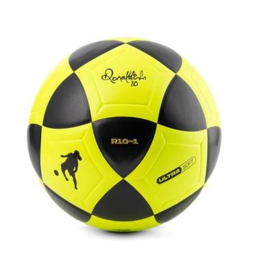 Imagem de Bola De Futebol e Futevolei Ronaldinho Gaúcho R10 Legacy, Amarelo, Pre