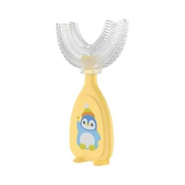 Imagem de Escova De Dentes De Silicone Em Forma De U 360 Graus Para Bebês, Escov