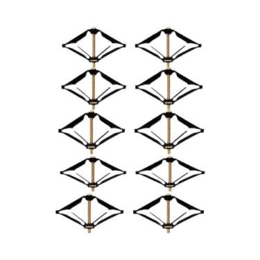 Imagem de Caixa De Reparo De Parede Preta 86mm Para Interruptor E Tomada Com Has