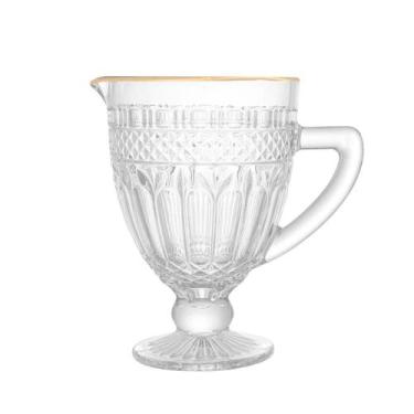 Imagem de Jarra Wolff Brand Vidro com Fio Dourado 1L
