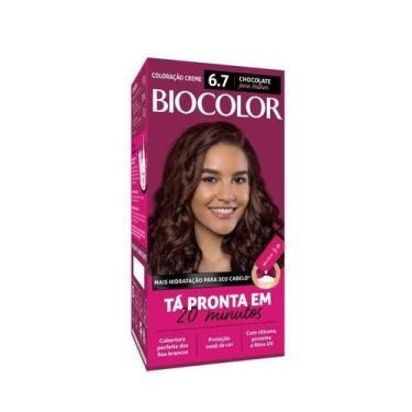 Imagem de Tinta de Cabelo Biocolor Mini Kit Chocolate para Brilhar 6.7