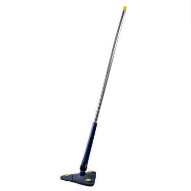 Imagem de Mop Triângulo De Cozinha Limpeza Ajustável Giratório 360° Limpa Chão Vidro Triangulo Flash