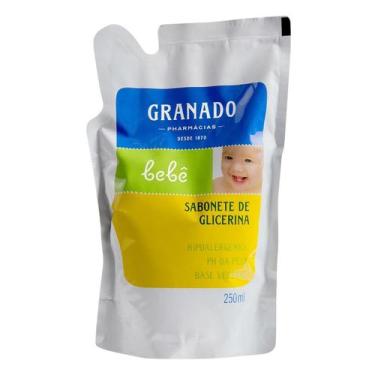 Imagem de Sabonete Líquido de Glicerina Tradicional 250ml Refil Granado, 1, 250m