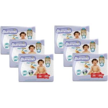 Imagem de Fralda Capricho Bummis 6 Pacotes Tamanho XXG - 216 Unidades
