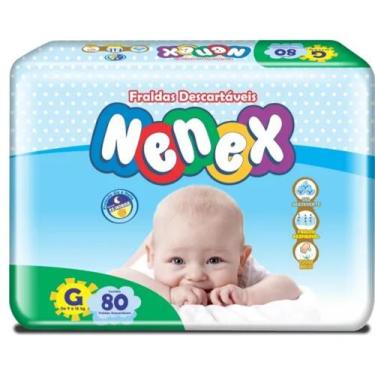 Imagem de Fralda Nenex 1 Pacote Tamanho G 80 Unidades
